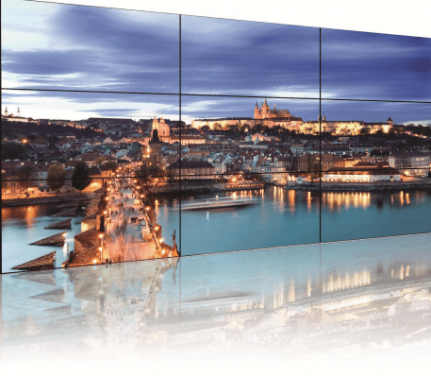 Triolion 1.7mm Bezel 46'' LCD Display Screen